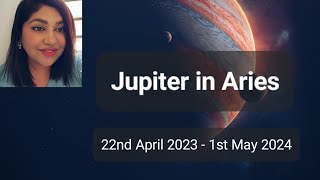 Jupiter transits Aries 2023  2024 Jupiter amp Rahu in Aries 2023 [upl. by Einnaffit]