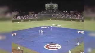 8888 The first night game at Wrigley [upl. by Sansone]