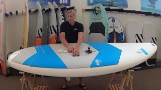 Windsurfing Daggerboard Use and Positioning [upl. by Hilbert]