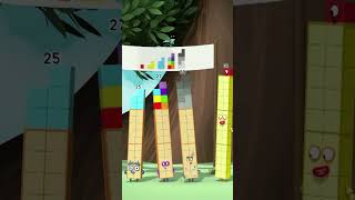 Back to School Counting Fun with Five  Part 5  Counting made Exciting  Numberblocks [upl. by Lia941]