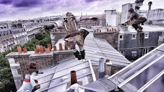 Behind The Scenes  Assassins Creed Unity meets parkour [upl. by Herates17]