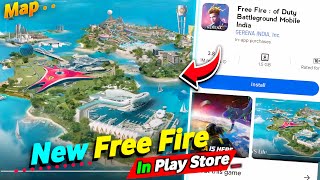 Play New Free Fire Game Launch In Play Store 😲 Free Fire Battleground India  New Map [upl. by Yecnay472]