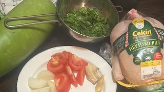 cooking pinoy tinolang manok with malunggay [upl. by Yaniv]