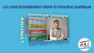 Fonction publique  la contractualisation [upl. by Marron]