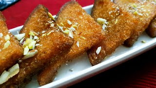 easy and quick bred sweet bred dessert recipe in kannada karnataka cookingvariety aduge [upl. by Rorke]