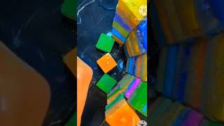 Colourful homemade AGis blocks ✨asmr satisfying ASMRgymchalkIndonesia [upl. by Essilrahc831]