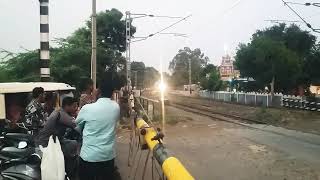 Ibrahimpur RlyStation Bijapur Crossing viralvideos tourist indianrailways karnatakatourism yt [upl. by Arod]