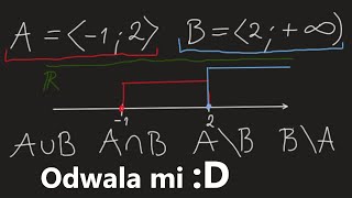 Przedziały Liczbowe Odc2  Działania Na Przedziałach  Zadania Udostępnij na Grupce Klasowej [upl. by Bick]