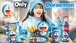 Using Only DORAEMON things for 24 Hours [upl. by Budde]