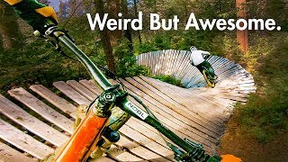 The WEIRDEST Bike Park [upl. by Airotnahs]