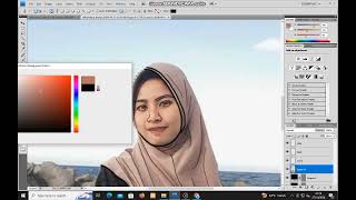 Tugas Membuat  KARIKATUR Desain Di Photoshop [upl. by Pablo]