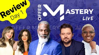 Offer Mastery Live Review Part 1 Myron Goldens Offer Mastery Live 2024 Day 1 Review [upl. by Orofselet651]