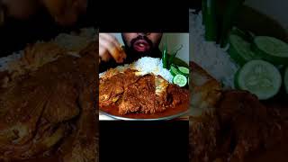 1 Whole Fish Mukbang Eating asmr mukbang fishcurryriceeating [upl. by Brecher]