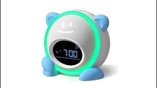 Alarm Clock for Kids  Windflyer Toddlers Alarm amp Sleep Trainer Clock  Unboxing amp Review [upl. by Nessi]