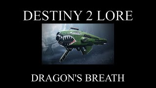 Destiny 2 Lore  Season Of The Wish  Dragons Breath [upl. by Diarmuid]