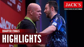 DRAMATIC DECIDERS  QuarterFinals Highlights  2024 Jacks World Series of Darts Finals [upl. by Adams]