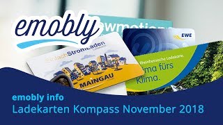 emobly info Die besten Ladekarten für Elektroautos 112018 [upl. by Panayiotis474]