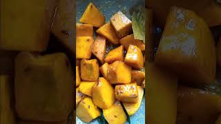 sweet relaxing and farm fresh pumpkin fry recipe  মজাদার কুমড়ো ভাজি রান্না  Ranna Banna Vines BD [upl. by Cora]