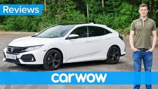 Honda Civic 2018 indepth review  carwow Reviews [upl. by Leugimsiul]