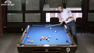 141Break deutsch Ralph Eckert Pool Billard Training [upl. by Reinar]