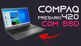 Notebook Compaq Presario 420  Vale a pena [upl. by Liam]