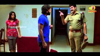 Yaar Ival Horror Scenes  Police Interrogating Nandan  Sunny Wayne Ananya [upl. by Anertac391]