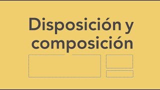 Qué es y cómo usar la disposición y composición  Conceptos básicos de diseño gráfico [upl. by Mattie]