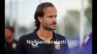 CoppaItalia la conferenza stampa di Gilardino dopo LazioGenoa [upl. by Mcgrody594]