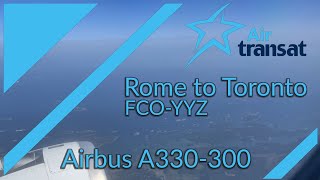 Flying 10 hours with Air Transat on a Smartlynxleased A330 plane [upl. by Alyakam817]