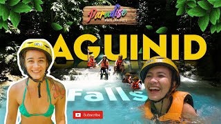 Climbing 8 LEVELS of Aguinid Falls  Paradise Philippines with Tee Mallari [upl. by Ellemaj477]