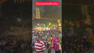 Kammanahalli festival ❤️ crowded bengalurutravel banaswadi [upl. by Jerri]