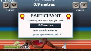 QWOP Gameplay  First Look HD [upl. by Atsev]