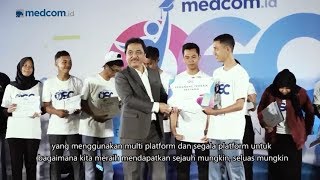 Kemeriahan Malam Penganugerahan Online Scholarship Competition MedcomID 2018 [upl. by Okire14]