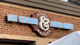 Honey amp Mackie’s Ice Cream amp Fresh Fries Plymouth MN [upl. by Schroer926]