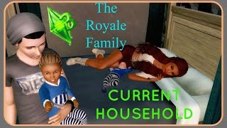 The Sims 3  June Current Household  The Royale Family Update  2016 [upl. by Inalem]