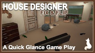 House Designer  Fix amp Flip  Mobile Game turned PC  House Flipper Clone [upl. by Lessirg]