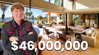 INSIDE A BRAND NEW 46MILLION MEGA MANSION IN BEVERLY HILLS [upl. by Kcirdaed]