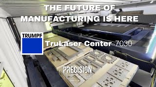 Trumpf TruLaser 7030 landing at Precision Tube Laser March 2023 [upl. by Dyer]