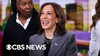 Harris eyes new voters with media blitz key Senate race moves to quottossupquot more  America Decides [upl. by Petrina126]