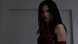 The Defenders Daredevil VS Elektra Scene HD Hallway Fight Scene [upl. by Haisa]