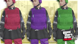 GTA 5 Online EASY Colored Body Armor Glitch How To Get Adversary Mode Colored Armor GTA 5 Glitches [upl. by Tertius]