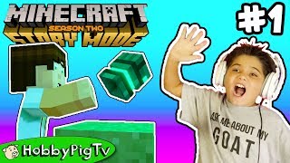 Minecraft Story Mode Season Two Part 1 HobbyPigTV [upl. by Ansell]