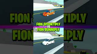 🔥FION SPOOKTIPLY VS FION BUNNIPLY IN CDT summervibes shorts cardealershiptycoon [upl. by Oicangi655]