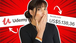 Como ganhei 30 MIL reais de RENDA PASSIVA na Udemy [upl. by Ennaylloh]