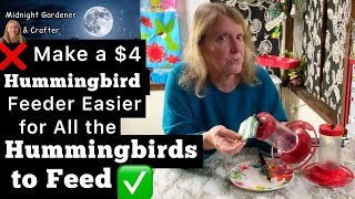 Best Hummingbird Feeder to Attract Hummingbirds 4 DIY Hack Turns to 20 Better for Birds Feeding [upl. by Nathaniel611]