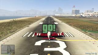 GTA V Training Take Off Gold Flight School [upl. by Letsirc]