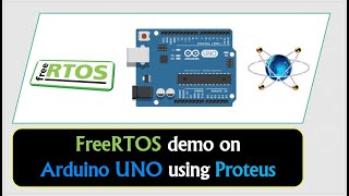 FreeRTOS demo on Arduino UNO using Proteus [upl. by Lerad]