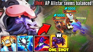 Alistar but I build full AP and kill you with ONE combo THIS IS LITERAL ABUSE [upl. by Zsamot978]