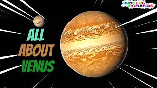 All About Venus  Planet 3D Animation [upl. by Assed]