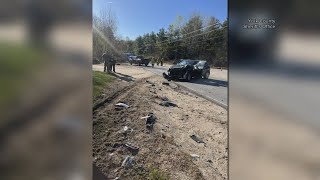 North Waterboro teen seriously injured in York County crash [upl. by Riehl903]